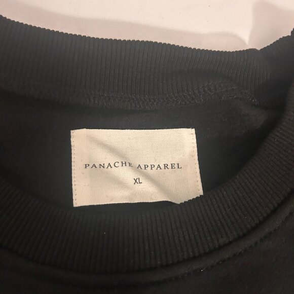 Panache “Whiskey Is The Solution” Sweatshirt – NWOT – Black Graphic - THICK - Picture 2 of 2